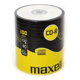 Maxell Cd R Single Kjøp Maxell CD-R 700MB / 80 min 52x – 100 stk.