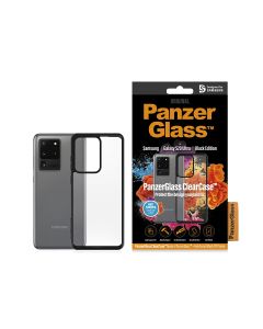 PanzerGlass ClearCase med BlackFrame til Samsung Galaxy S20 Ultra