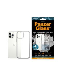 PanzerGlass ClearCase for Apple iPhone 12 Pro Max Satin Silver
