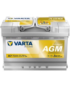 Varta A7 (E39) 12V 70Ah (Start-Stop bilbatteri)