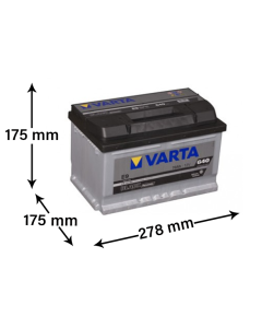 Varta E9 - 12V 70Ah (Bilbatteri)