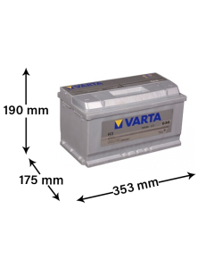 Varta H3 12V - 100Ah (Bilbatteri)