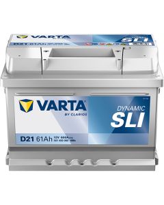 Varta D21 - 12V 61Ah (Bilbatteri)