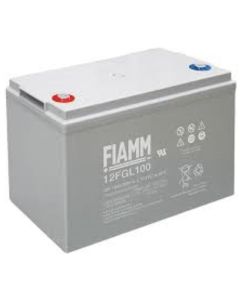 Fiamm 10 års blybatteri 12FGL100 til UPS systemer