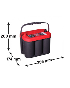 Optima Red Top 12V 50Ah batteri (801-287)