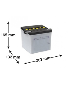 MC blybatteri 12V 28Ah (Erstatter Varta 532036)