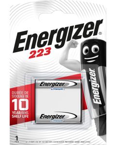 Energizer Lithium Foto / Alarm 223 / CR-P2 Batteri (1 Stk. Pakning)