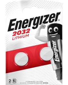 Energizer Lithium CR2032 Batterier (2 Stk. Pakning)