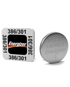 Energizer Sølvoksid 386 / 301 Batteri (1 Stk.)