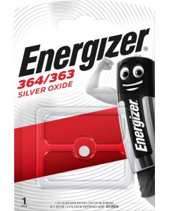 Energizer Sølvoxid 364 / 363 Batteri (1 Stk. Pakke)