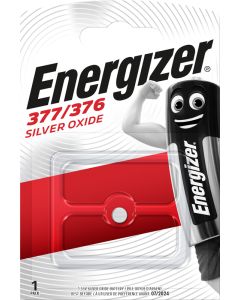 Energizer Sølvoksid 377 / 376 Batteri (1 Stk.)