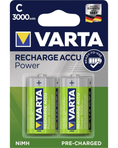 Varta Ready2Use C / Baby Oppladbart batteri 2 stk.