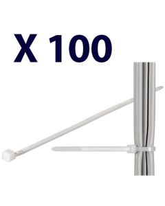 Kabel tie standard, natural - 368 mm , 3,65 mm (100 stk.)