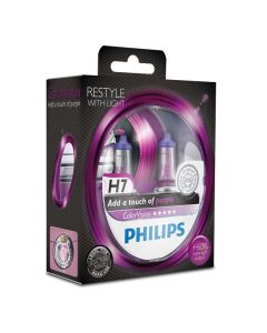 Philips Lyspære H7 ColorVision, Lilla - 2 stk.
