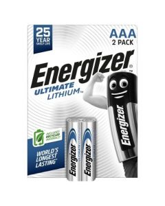 Energizer Ultimate Lithium AAA / E92 / L92 Batterier (2 Stk.)