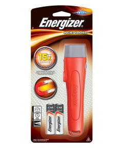 Energizer LED-lommelykt med magnet håndholdt - inkludert batterier