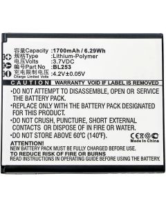 Batteri Til Lenovo A2580, A2860 (Kompatibelt)
