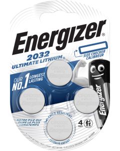 Energizer Ultimate Lithium CR2032 4 stk.