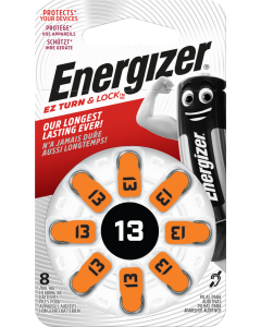 Energizer Høreapparat 13 Batterier (8 Stk. )
