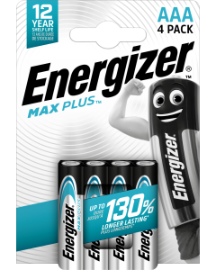 Energizer Max Plus AAA/E92  (4 Stk.)