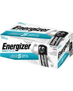 Energizer Max Plus 9v/522 (20 stk.)