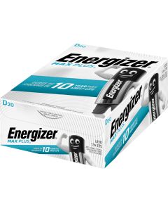 Energizer Max Plus D/E95 (20 stk.)