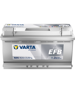 Varta Blue Dynamic EFB N95 - 12V 95Ah (Start-Stop bilbatteri)
