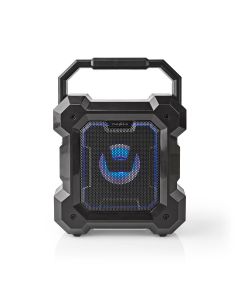 NEDIS Bluetooth® høyttaler  Batteriets avspillingstid: Opp til 13 Timer  Borddesign  5 W  Mono  Innebygd mikrofon  Svart
