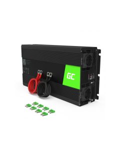 Green Cell Inverter for bil 12V til 230V 1500W/3000W Modifisert sinus