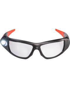 Coast SPG500 Sikkerhetsbriller med inspeksjonslykt og UV-beskyttelse - 160 lumen