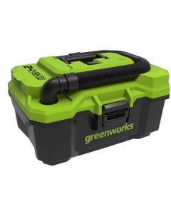 Greenworks G24WDV Støvsuger våt og tørr 24V - uten batteri og lader