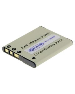 2-strøms NP-BN1-batteri for Sony-kamera 3,6V 630mAh