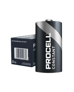 Duracell Procell Konstant D batterier - 10stk