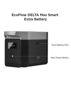 EcoFLow Ekstra batteri til DELTA Max Smart - 2016Wh