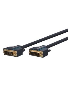 Clicktronic Casual Connection-kabel DVI-D-HD-signaler opptil WQXGA / Full HD - 10m