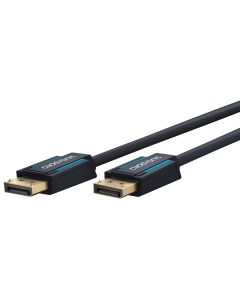 Clicktronic Casual DisplayPort lyd / video HD / 3D tilkoblingskabel - 5m