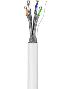 Goobay CAT 6 Nettverkskabel S / FTP - Hvit - 305m