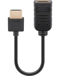 Sirkulert HDMI Flex -adapter - 0,1 m