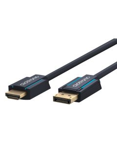 ClickTronic Active DisplayPort til HDMI -adapterkabel 4K @ 60 Hz - 10m