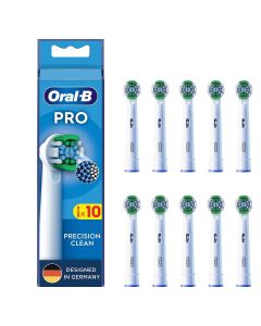 Oral-B Precision Clean Tannbørstehoder 10-pak