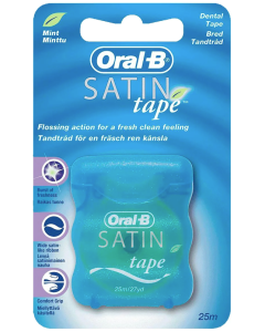 Oral-B Satin Tape Mint - Tanntråd - 25m