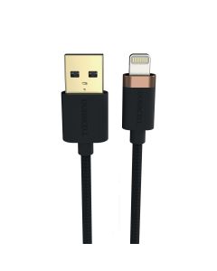 Duracell Kabel USB til Lightning 1m Svart