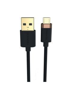 Duracell Kabel USB til Micro USB 1m Svart