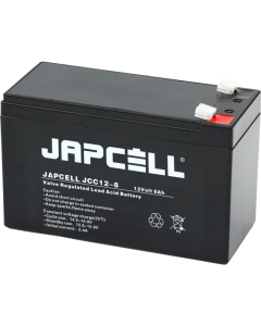 Japcell JCC12-8 12V 8Ah AGM blybatteri - Forbrukbatteri