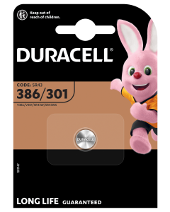 DURACELL 386/301 - batteri til klokke (1 stk.)