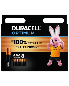 DURACELL OPTIMUM AAA / MN2400 / LR03 (8 stk.)