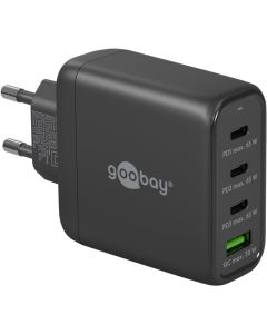 Goobay USB-C™ PD Multiport Hurtiglader 68W svart