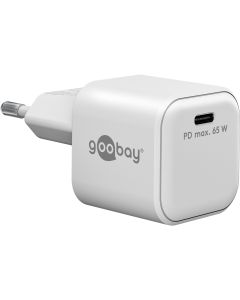 Goobay USB-C™ PD Hurtigoplader Nano 65W hvid