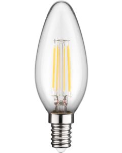 E14 gløde LED kertepære, 4 W
