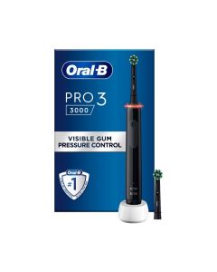 Oral-B Elektrisk Tannbørste Pro 3 3000 - Svart